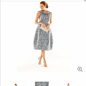 Dress Midi Rolled Collar Never Worn Sara Campbell